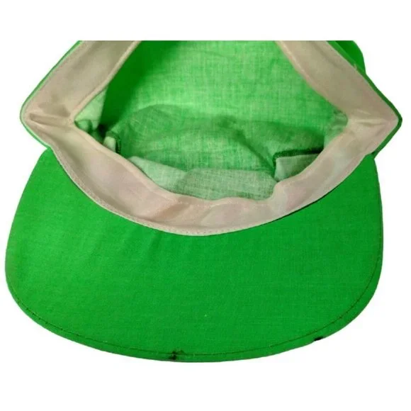 Vintage Nintendo The Legend of Zelda 1989 Green Painters Cap Hat Single Stitch - Picture 13 of 13